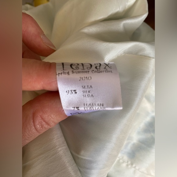 One shoulder silk dress - Picture 6 of 8